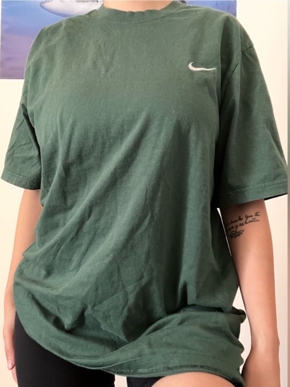 Vintage Nike Shirt Mens XL Crew Embroidered Swoosh Logo 90s